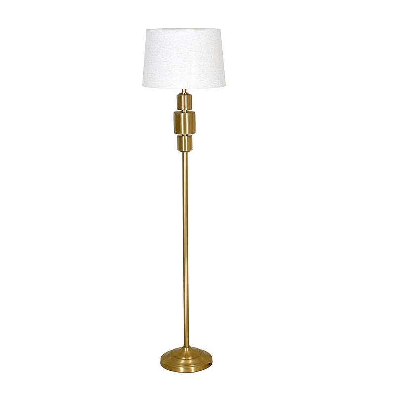 Φωτιστικό Δαπέδου FL24715 Fylliana Μεταλλικό Μπρονζέ χρώμα 38x160εκ