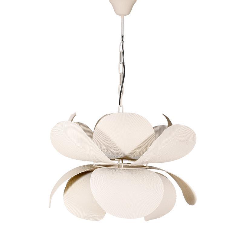 Φωτιστικό Οροφής FL620410 Fylliana Μεταλλικό Κρέμ χρώμα 57x43εκ