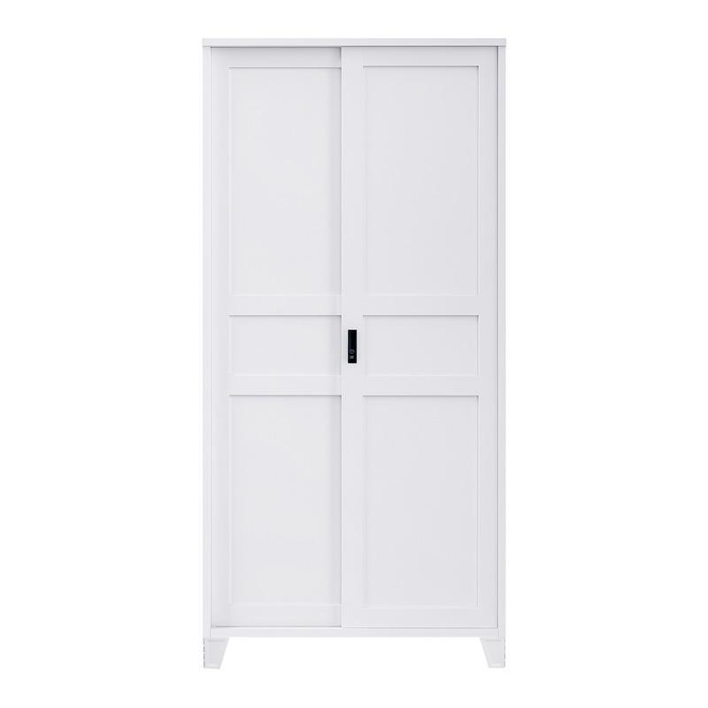 Μεταλλική Ντουλάπα Evelyn Fylliana Λευκό χρώμα 90x40x190εκ Μεταλλική Ντουλάπα Evelyn Fylliana Λευκό χρώμα 90x40x190εκ