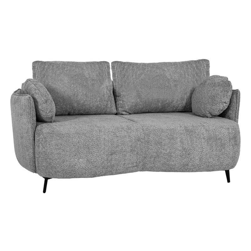 Καναπές Διθέσιος Elvio Fylliana Γκρί χρώμα 188x103x73εκ.