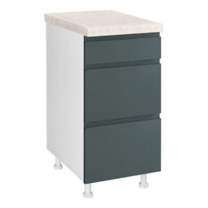 Ντουλάπι Κουζίνας Επιδαπέδιο Συρταριέρα AURA D40 3F B