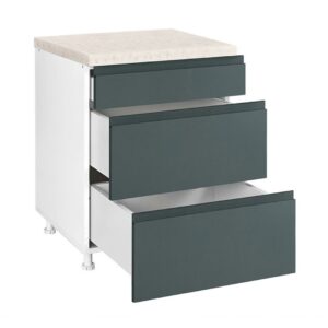 Ντουλάπι Κουζίνας Επιδαπέδιο Συρταριέρα AURA D60 3F B