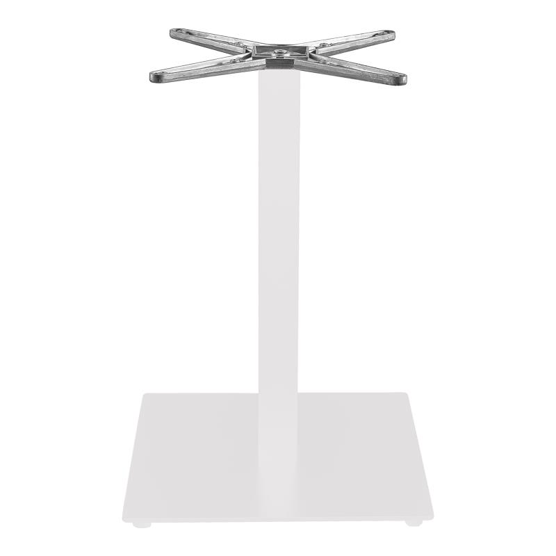 Βάση τραπεζιού Thonor μεταλλική σε λευκή απόχρωση 48x48x73εκ
