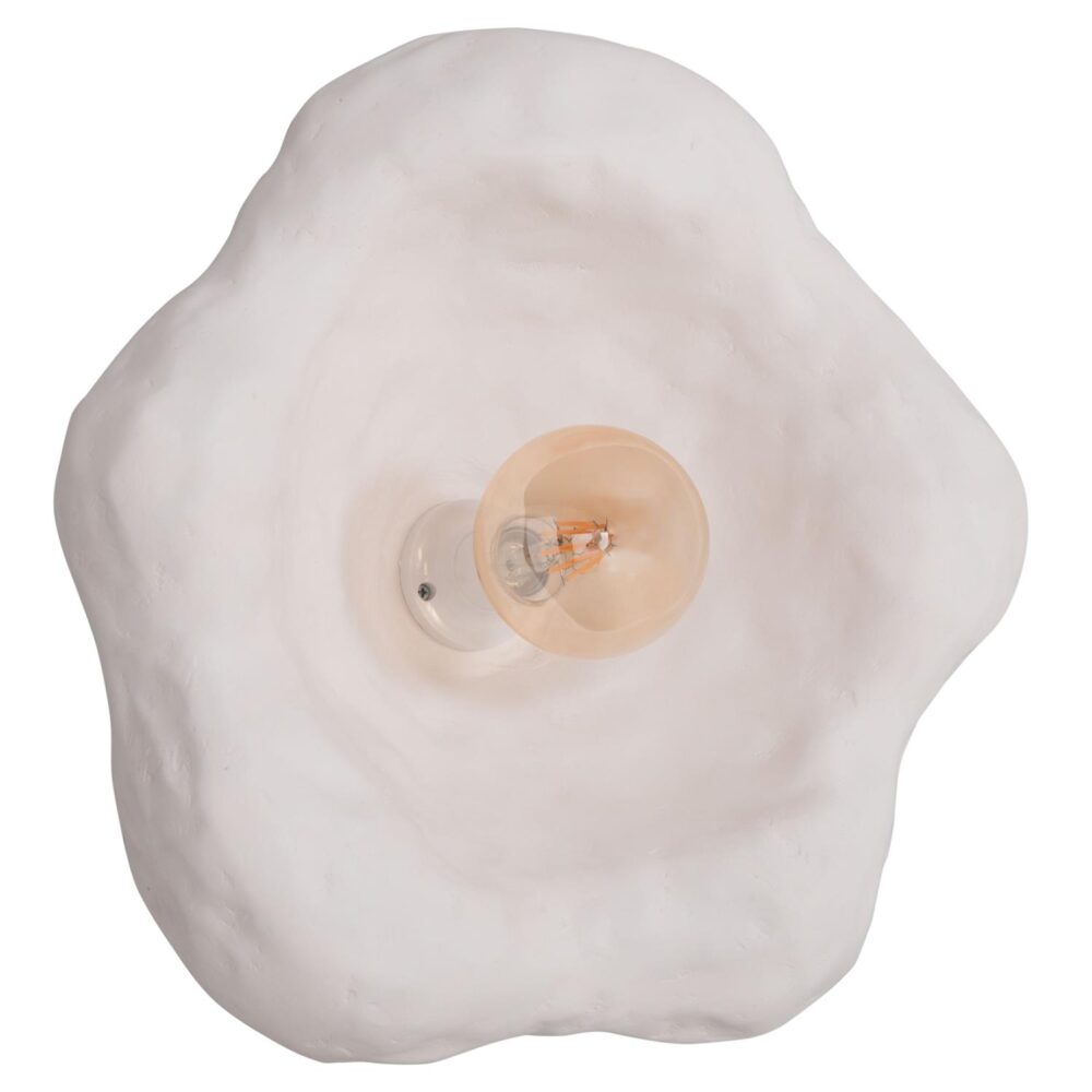 Φωτιστικό Τοίχου LUXON C4701.02L Fiber Cement σε Λευκή απόχρωση 44x15x42Υεκ.