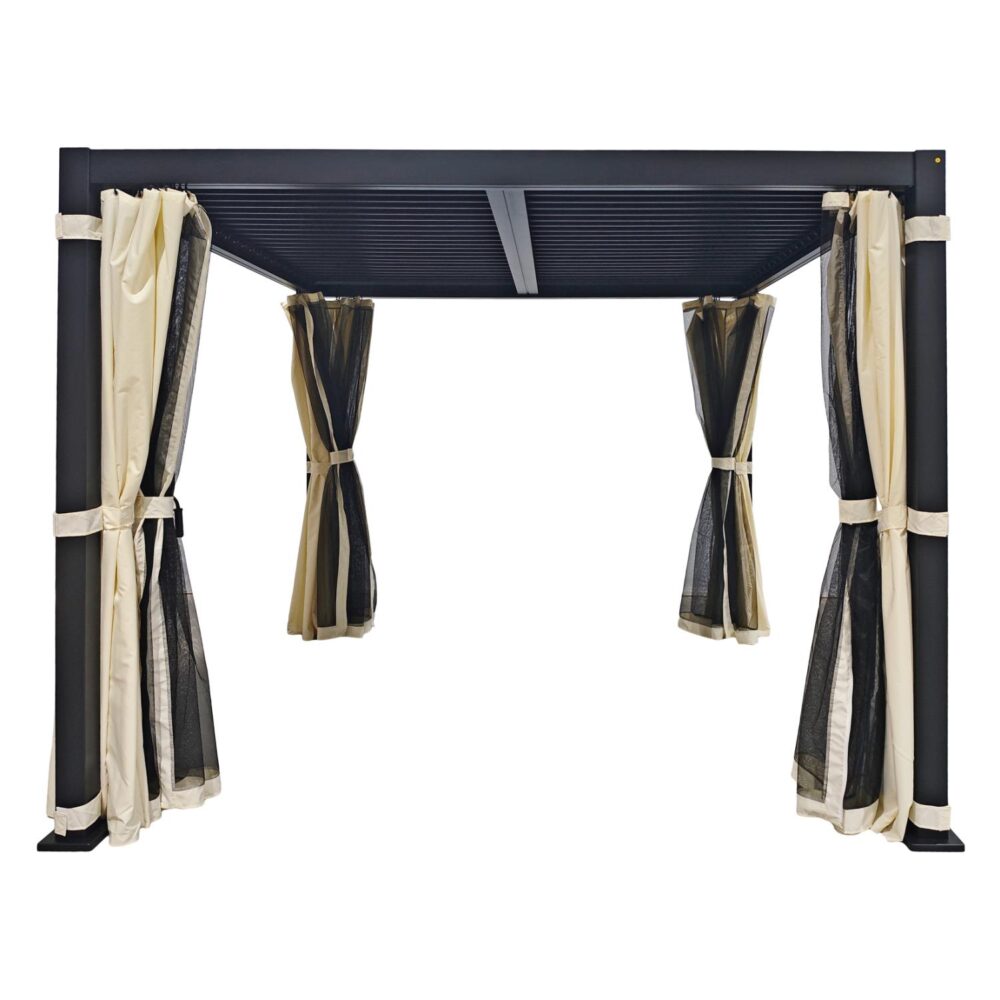 Κουρτίνα για Κιόσκι - Κουνουπιέρα QUITO C6613 για Πέργκολες 3x3x2,4m