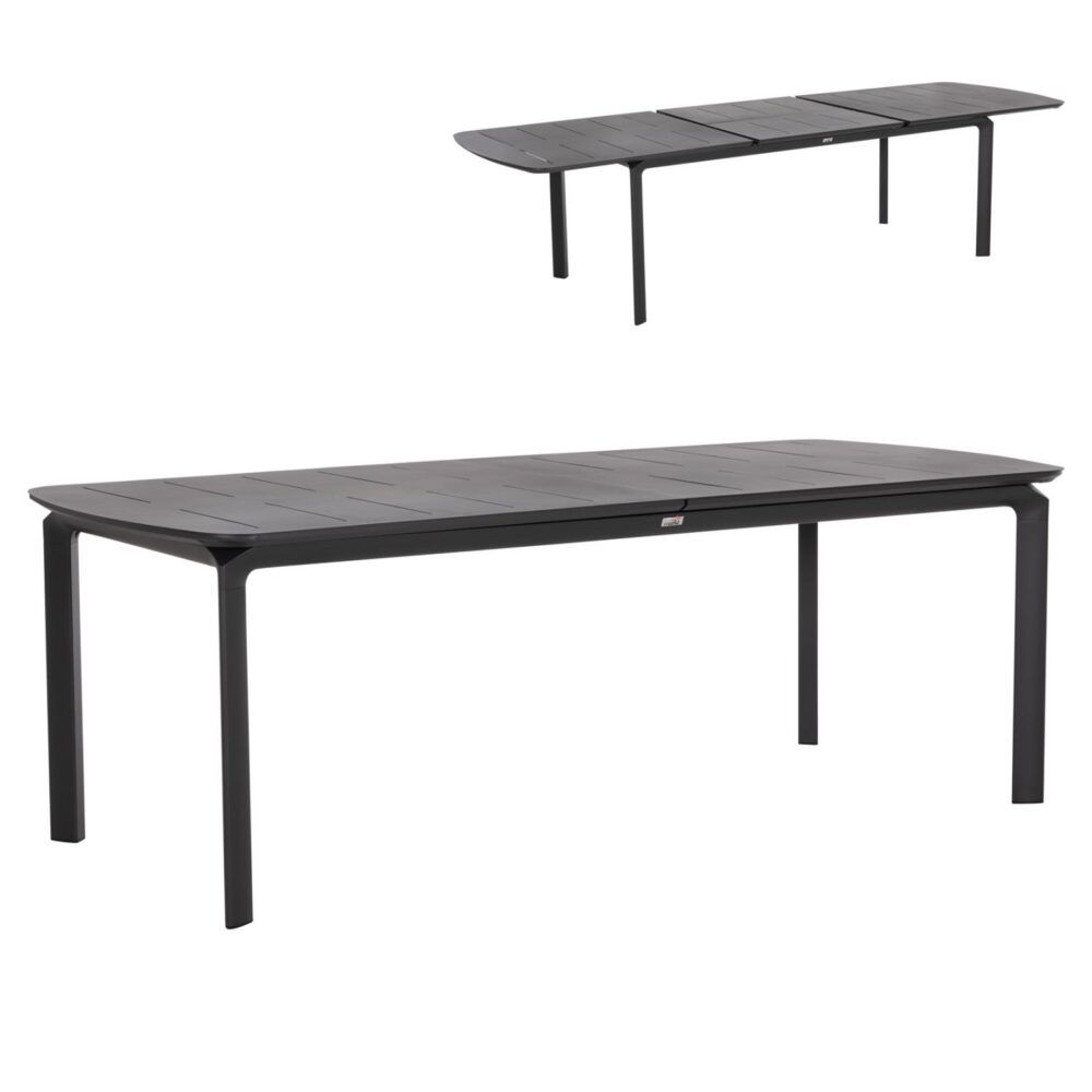 Τραπέζι κήπου SYMPO C6415.01 Επεκτεινόμενο σε Γκρί Αλουμίνιο 220-300x100x75Υεκ.