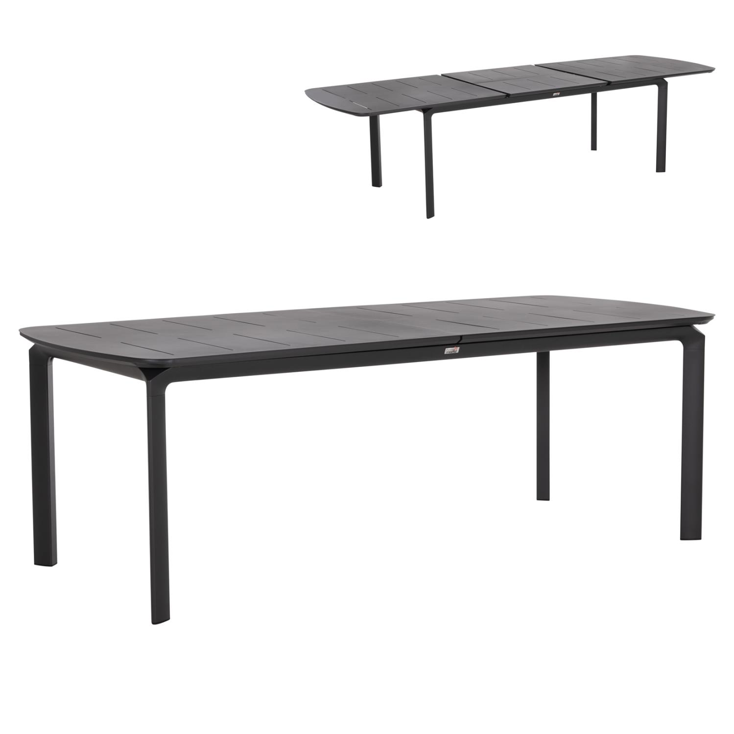 Τραπέζι κήπου SYMPO C6415.01 Επεκτεινόμενο σε Γκρί Αλουμίνιο 220-300x100x75Υεκ.