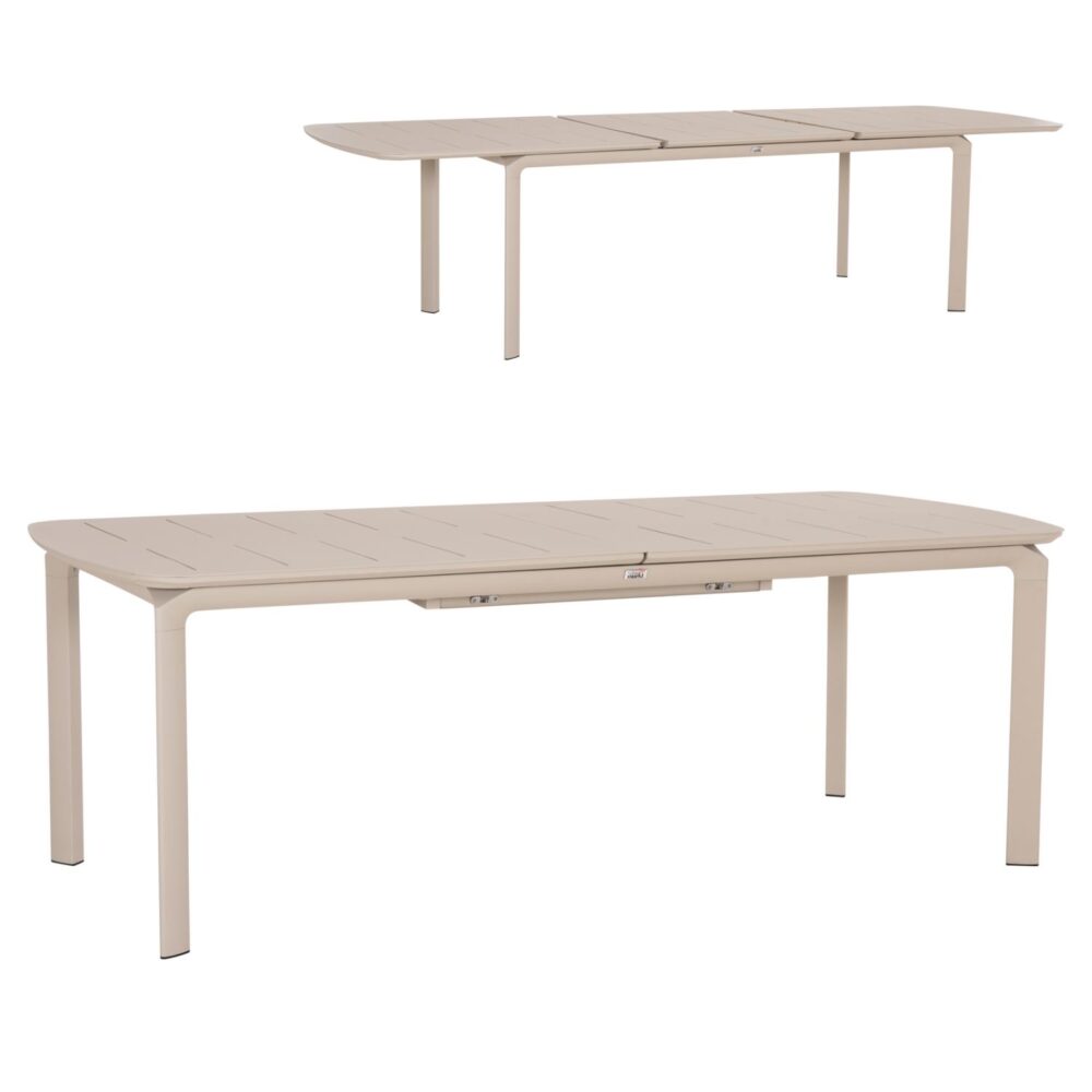 Τραπέζι κήπου SYMPO C6415.05 Επεκτεινόμενο σε Μπέζ Αλουμίνιο 220-300x100x75Υεκ.
