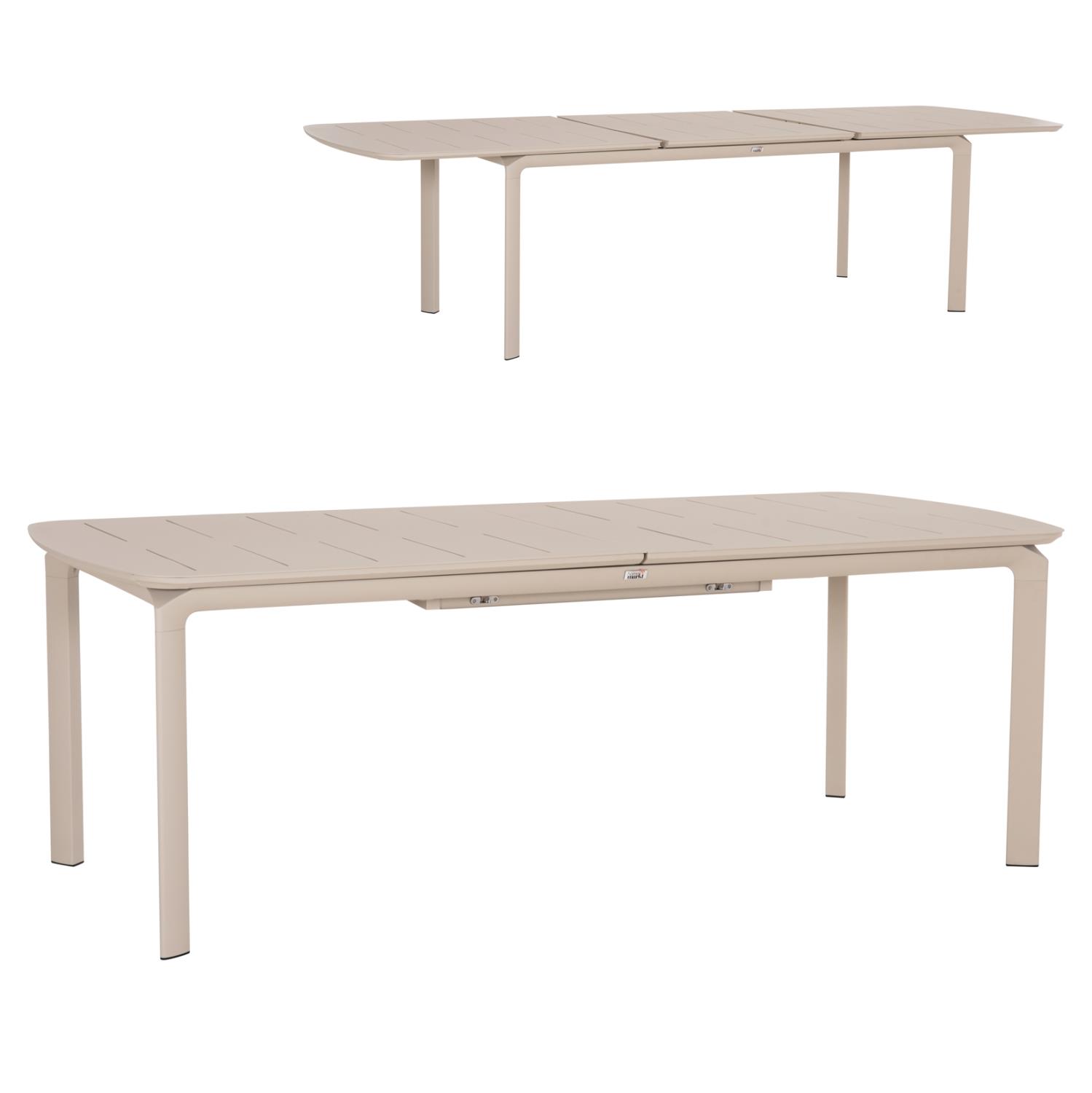 Τραπέζι κήπου SYMPO C6415.05 Επεκτεινόμενο σε Μπέζ Αλουμίνιο 220-300x100x75Υεκ.