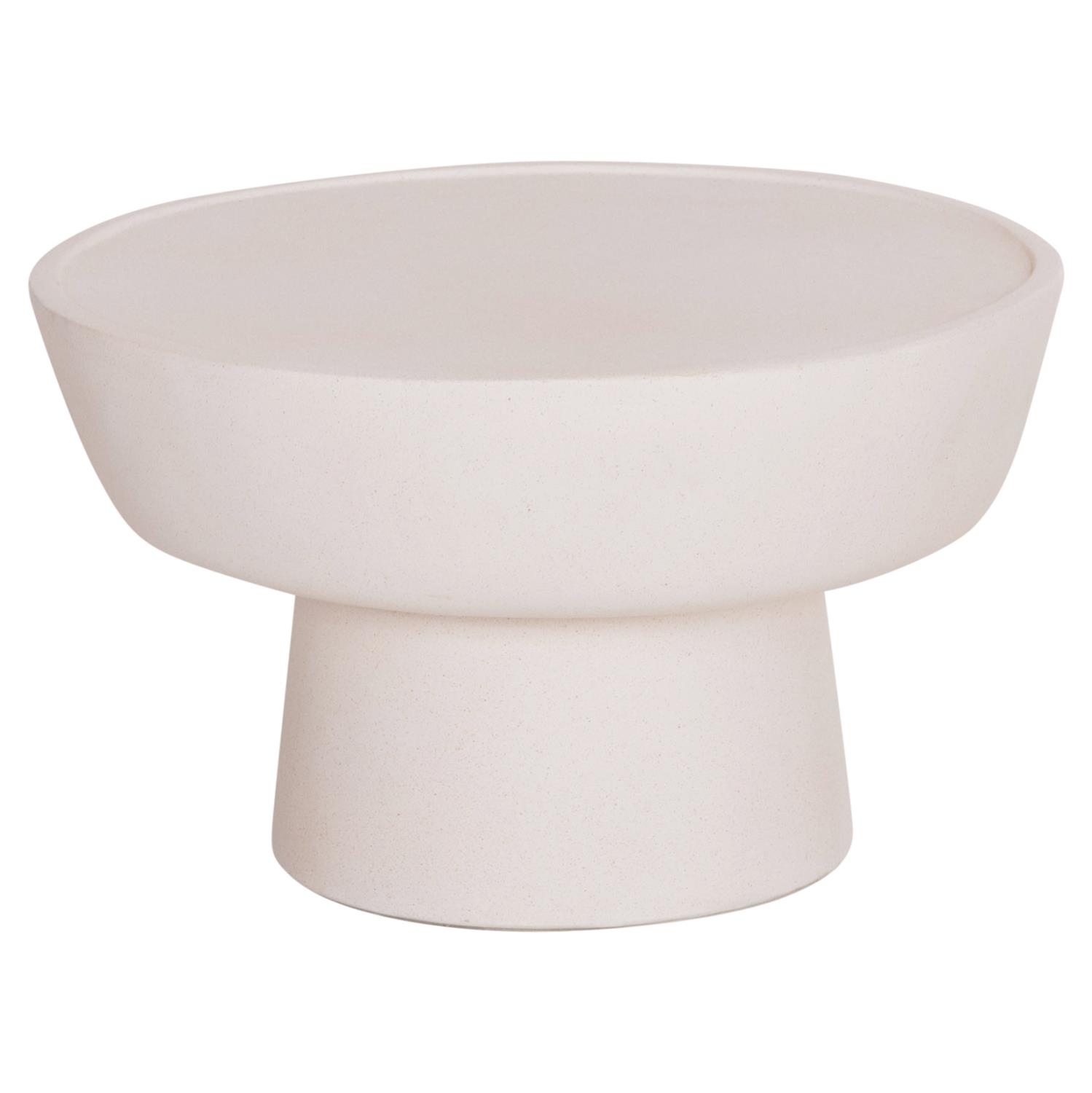 Τραπεζάκι Σαλονιού PIRSON C18155.02 Fiber Cement σε Λευκό χρώμα Φ60x36Υεκ. Τραπεζάκι Σαλονιού PIRSON C18155.02 Fiber Cement σε Λευκό χρώμα Φ60x36Υεκ.