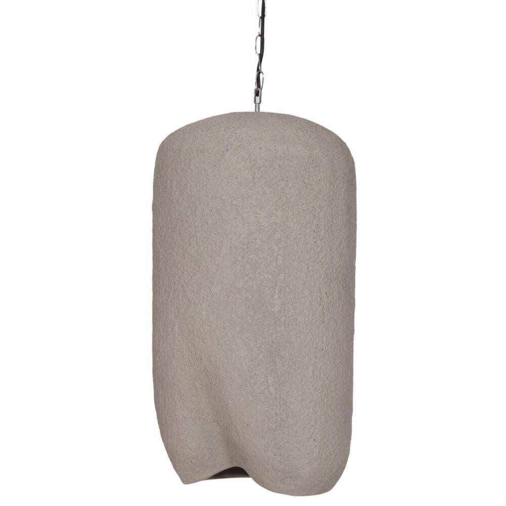 Φωτιστικό Οροφής Κρεμαστό LOGKY C4704.03L Fiber Cement Γκρί 35x35x67Υεκ.