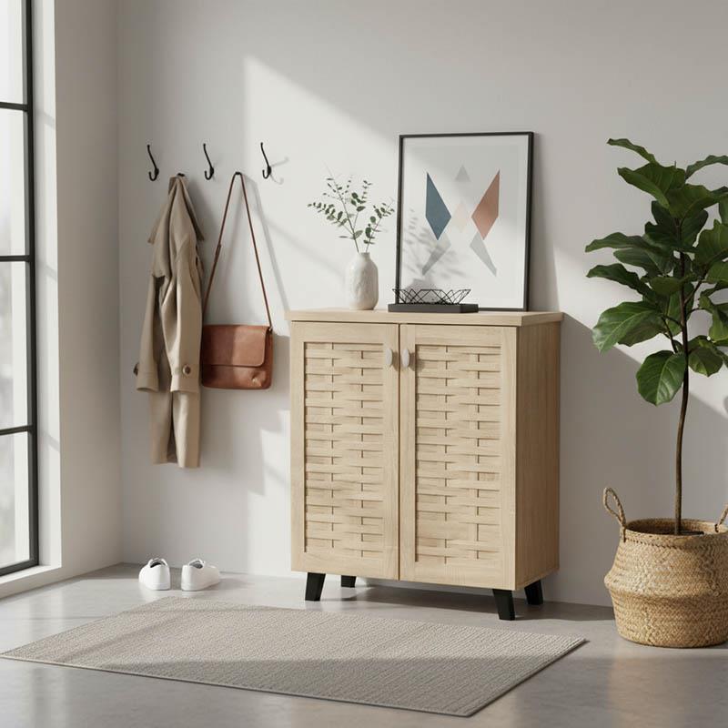 Παπουτσοθήκη-ντουλάπι MANTAM 12 ζεύγων χρώμα sonoma 78x40x92εκ Παπουτσοθήκη-ντουλάπι MANTAM 12 ζεύγων χρώμα sonoma 78x40x92εκ