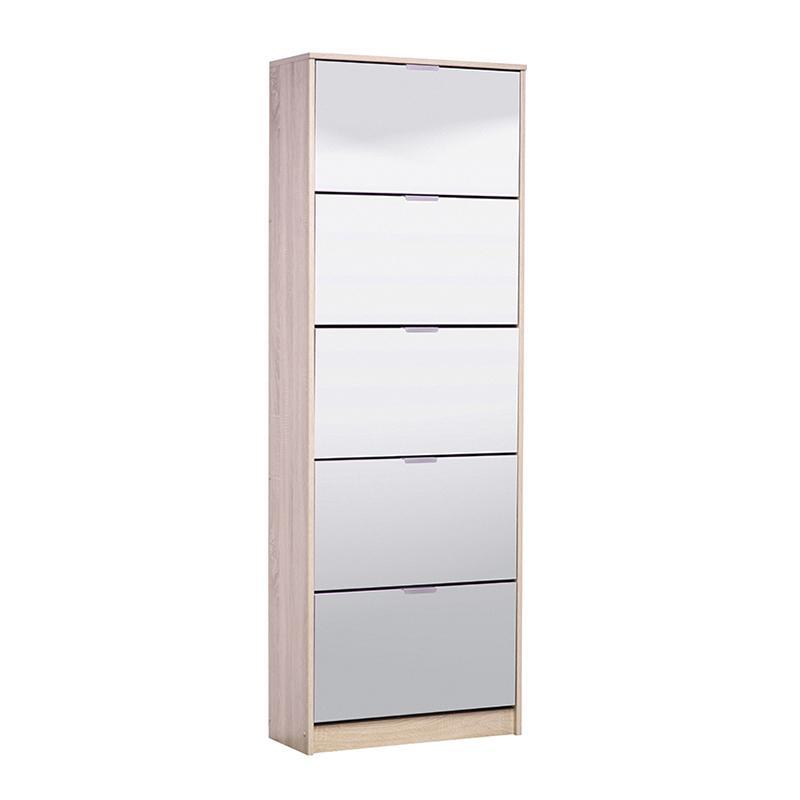 Παπουτσοθήκη Hugo 25 με Καθρέπτη Sonoma 67x28x191,5 εκ. Παπουτσοθήκη Hugo 25 με Καθρέπτη Sonoma 67x28x191,5 εκ.