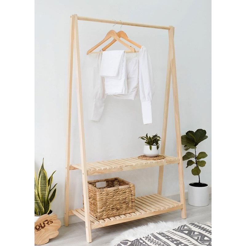 Έπιπλο εισόδου Linett φυσικό 86x38x148εκ