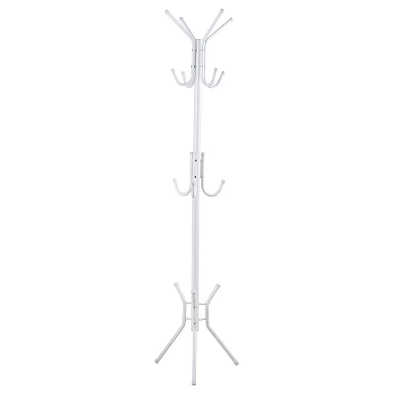 Καλόγερος ρούχων Piero μέταλλο λευκό Φ44x181εκ Καλόγερος ρούχων Piero μέταλλο λευκό Φ44x181εκ