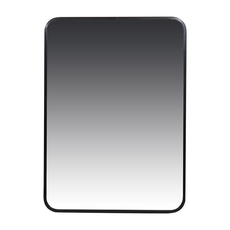 Καθρέπτης Τοίχου FL842 Fylliana Αλουμινίου Μαύρο 50x70 εκ.