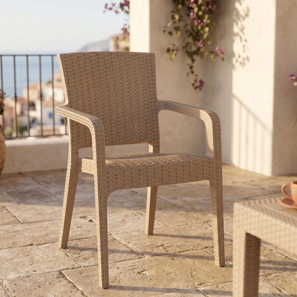 Καρέκλα - Πολυθρόνα Halcyon PP cappucino