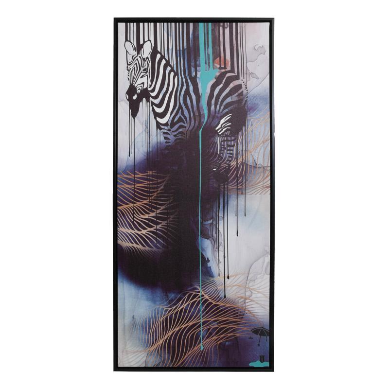 Κάδρο FL094 Fylliana Πολύχρωμο 40x90εκ.