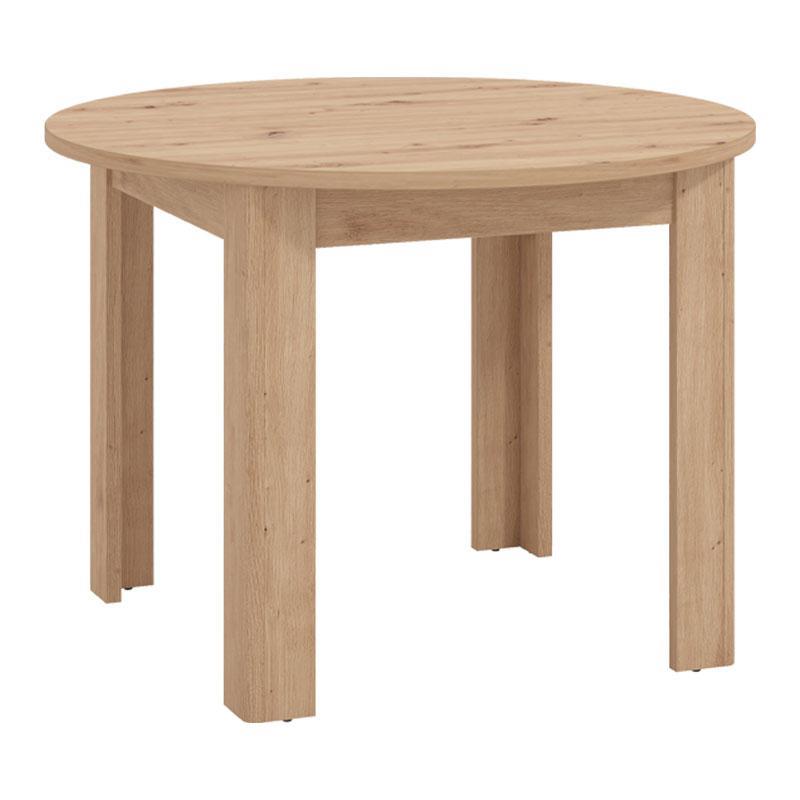 Τραπέζι Ancona Στρόγγυλο Artisan Oak 109x109x76,5 εκ.