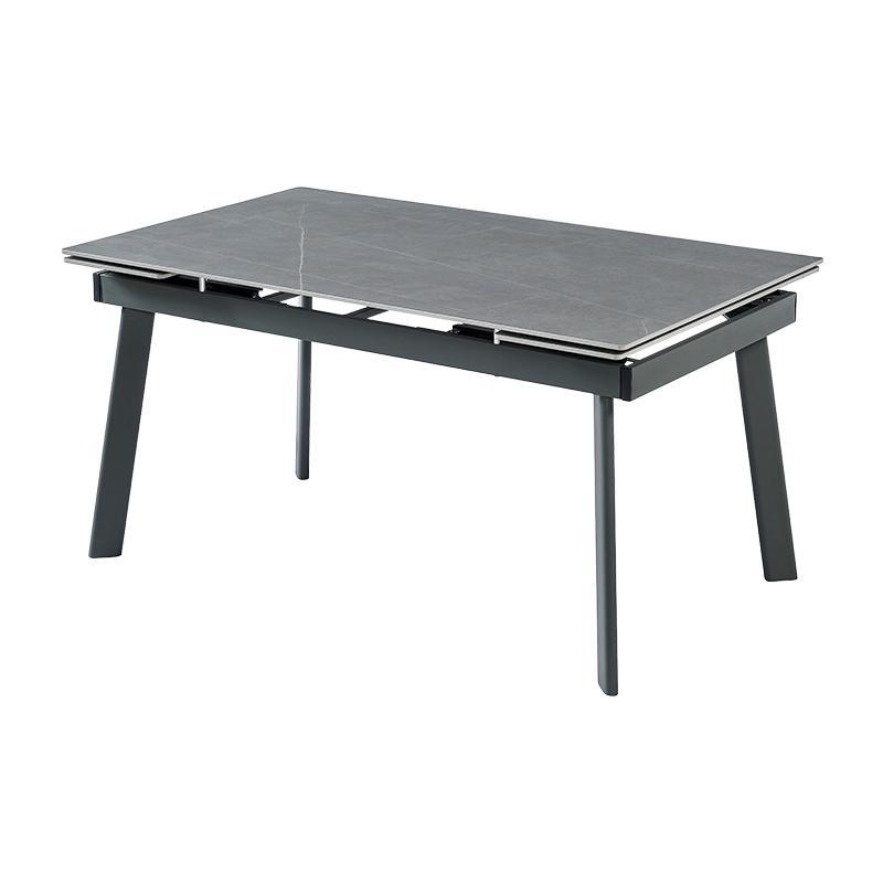Τραπέζι Τραπεζαρίας Επεκτεινόμενο Bruno Fylliana Γκρί 150x90x76 εκ.