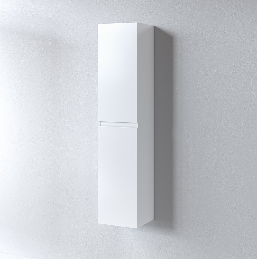 Στήλη μπάνιου κρεμαστή OMEGA 35 Λευκή 35x32x160 εκ.