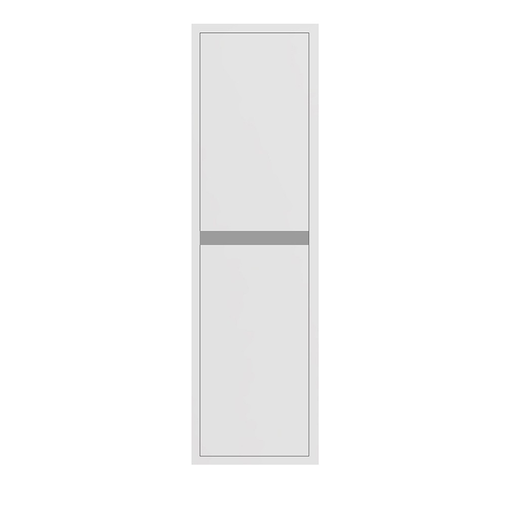 Στήλη μπάνιου κρεμαστή SARON 35 Light Grey 35x30x130 εκ.