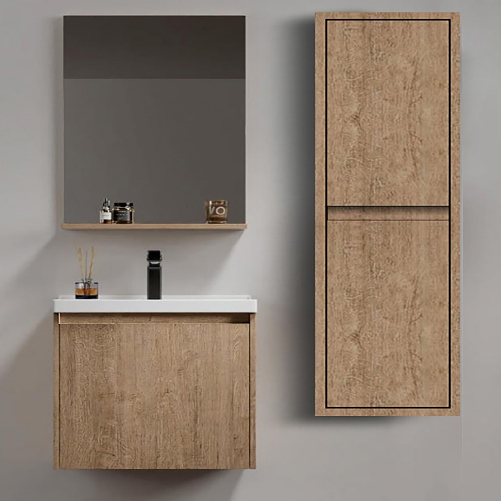 Σετ Επίπλου Mπάνιου REA 40 Capuccino