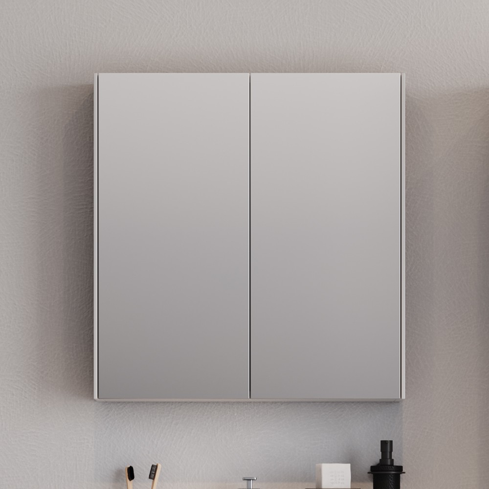 Καθρέπτης μπάνιου MALAGA 65 Λευκό 65x13.5x68 εκ. Καθρέπτης μπάνιου MALAGA 65 Λευκό 65x13.5x68 εκ.