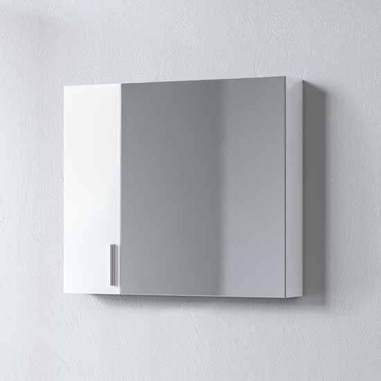 Καθρέπτης μπάνιου SIENA 75 Λευκό 75x14x65 εκ.