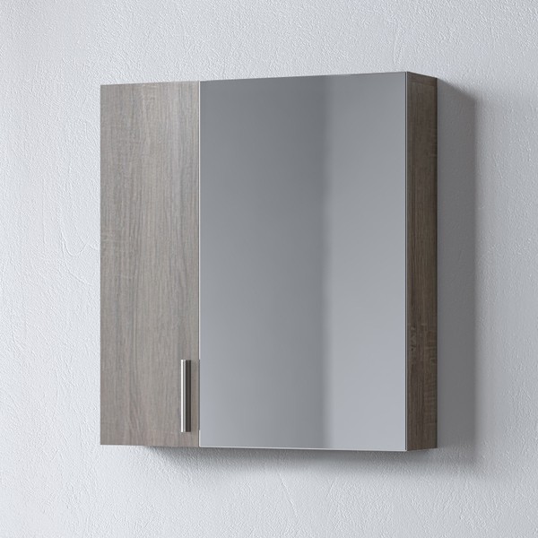 Καθρέπτης μπάνιου SIENA 65 Sonoma Dark 60x14x65 εκ.