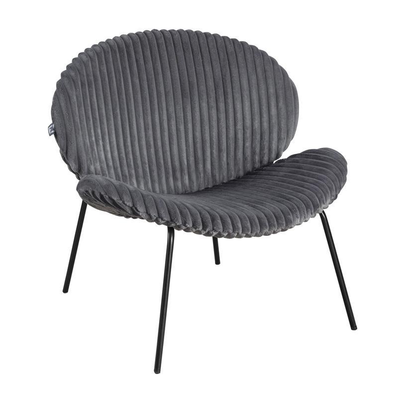 Πολυθρόνα MOON Fylliana Γκρί 65x73x74 εκ.