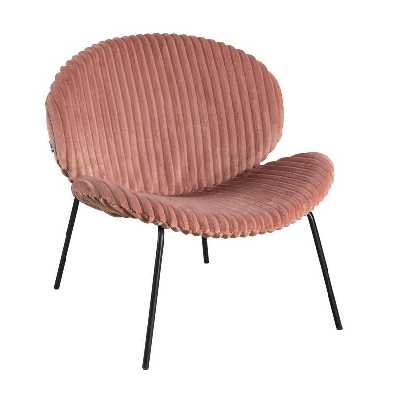 Πολυθρόνα MOON Fylliana Ρόζ 65x73x74 εκ.