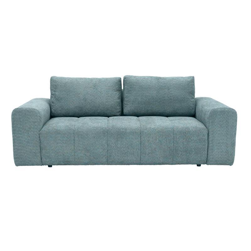 Τριθέσιος Καναπές Carmen Fylliana Μέντα 226x102x89 εκ.