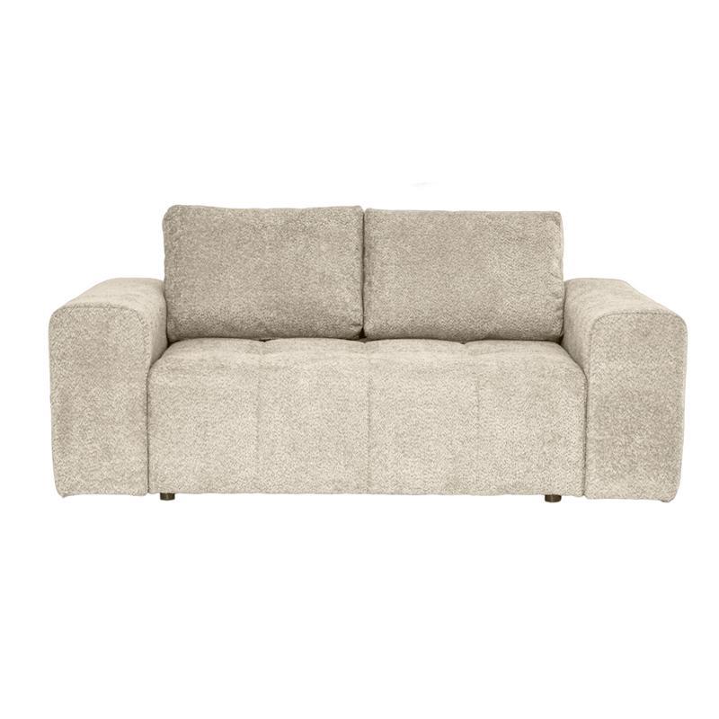 Διθέσιος Καναπές Carmen Fylliana Κρέμ 192x102x89 εκ.