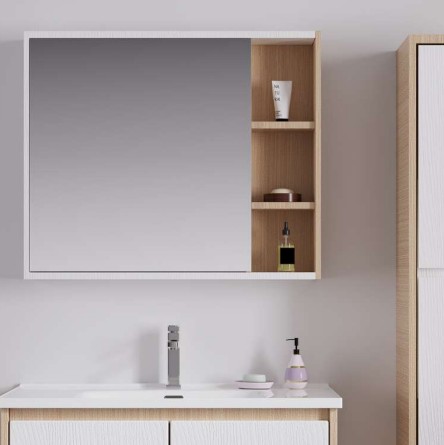 Καθρέπτης μπάνιου VERA 80 Λευκό - Sonoma 80x14x71 εκ.