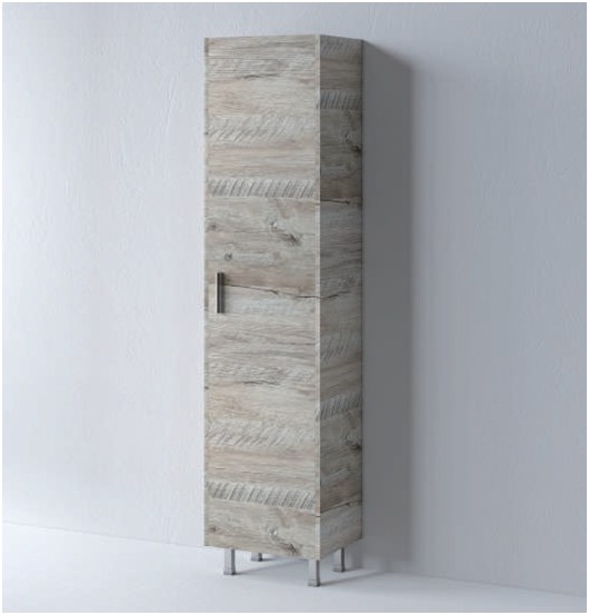 Στήλη μπάνιου SAVINA 40 Natural Oak