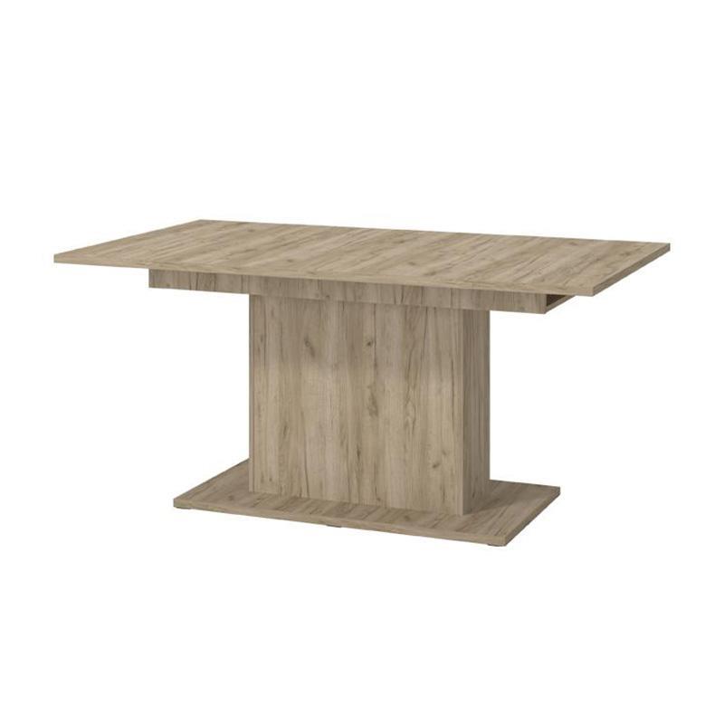 Τραπέζι Τραπεζαρίας Επεκτεινόμενο Sabrina Γκρί Δρύς 160(200)x91,5x76 εκ.