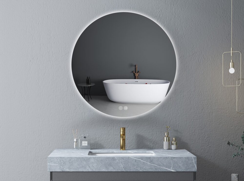 Καθρέπτης μπάνιου MERILYN LED Φ60 Στρόγγυλος