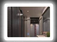 Καθρέπτης μπάνιου DIVA LED 100x70 εκ.