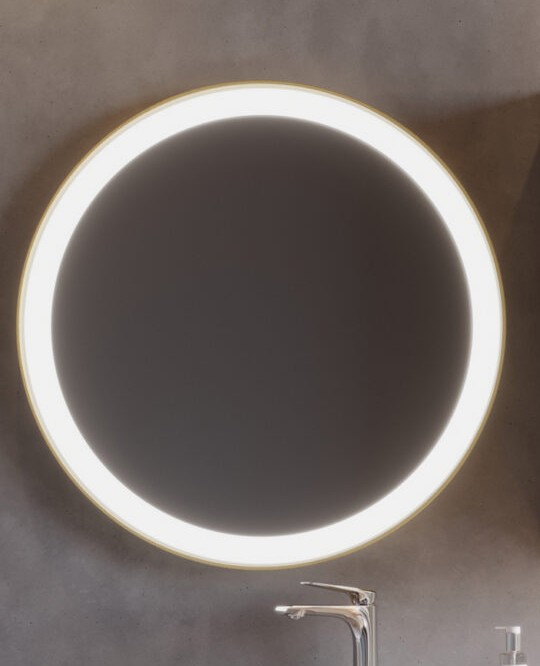 Καθρέπτης μπάνιου VIEN 80 LED Στρόγγυλος Φ80 εκ.