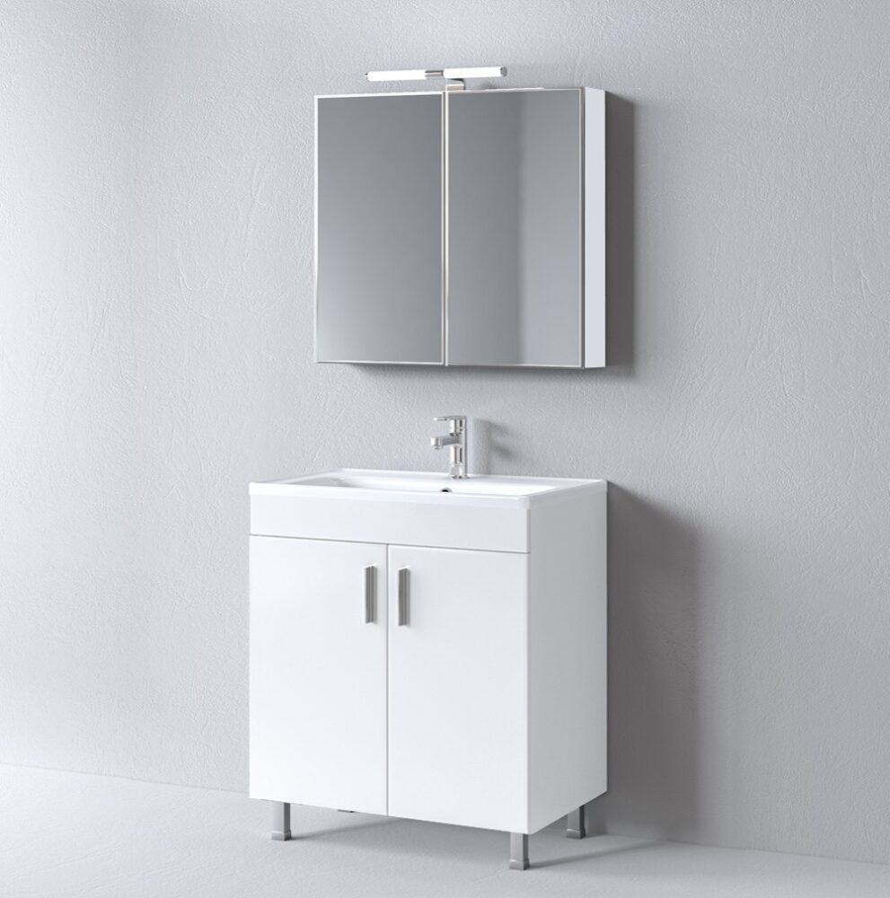 Σετ μπάνιου Skopelos 80 Λευκό