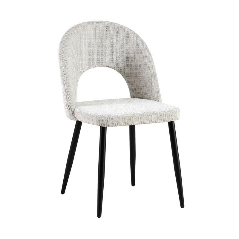 Καρέκλα Τραπεζαρίας FL2315 Fylliana Ύφασμα χρώμα Γκρί του πάγου - Μεταλλικός Σκελετός 57x49x84εκ Καρέκλα Τραπεζαρίας FL2315 Fylliana Ύφασμα χρώμα Γκρί του πάγου - Μεταλλικός Σκελετός 57x49x84εκ