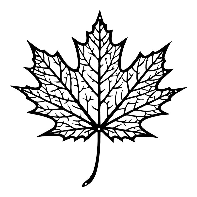 Διακοσμητικό τοίχου Flowy μαύρο μεταλλικό 40x0,15x40εκ