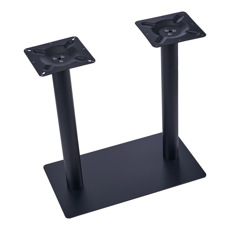 Βάση τραπεζιού μπαρ Givosa μέταλλο μαύρο 80x40x90εκ