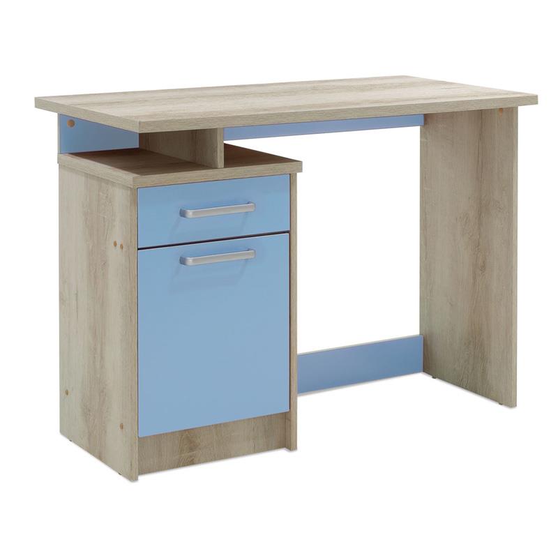 Γραφείο εργασίας Looney χρώμα castillo-μπλε 100x55x75εκ