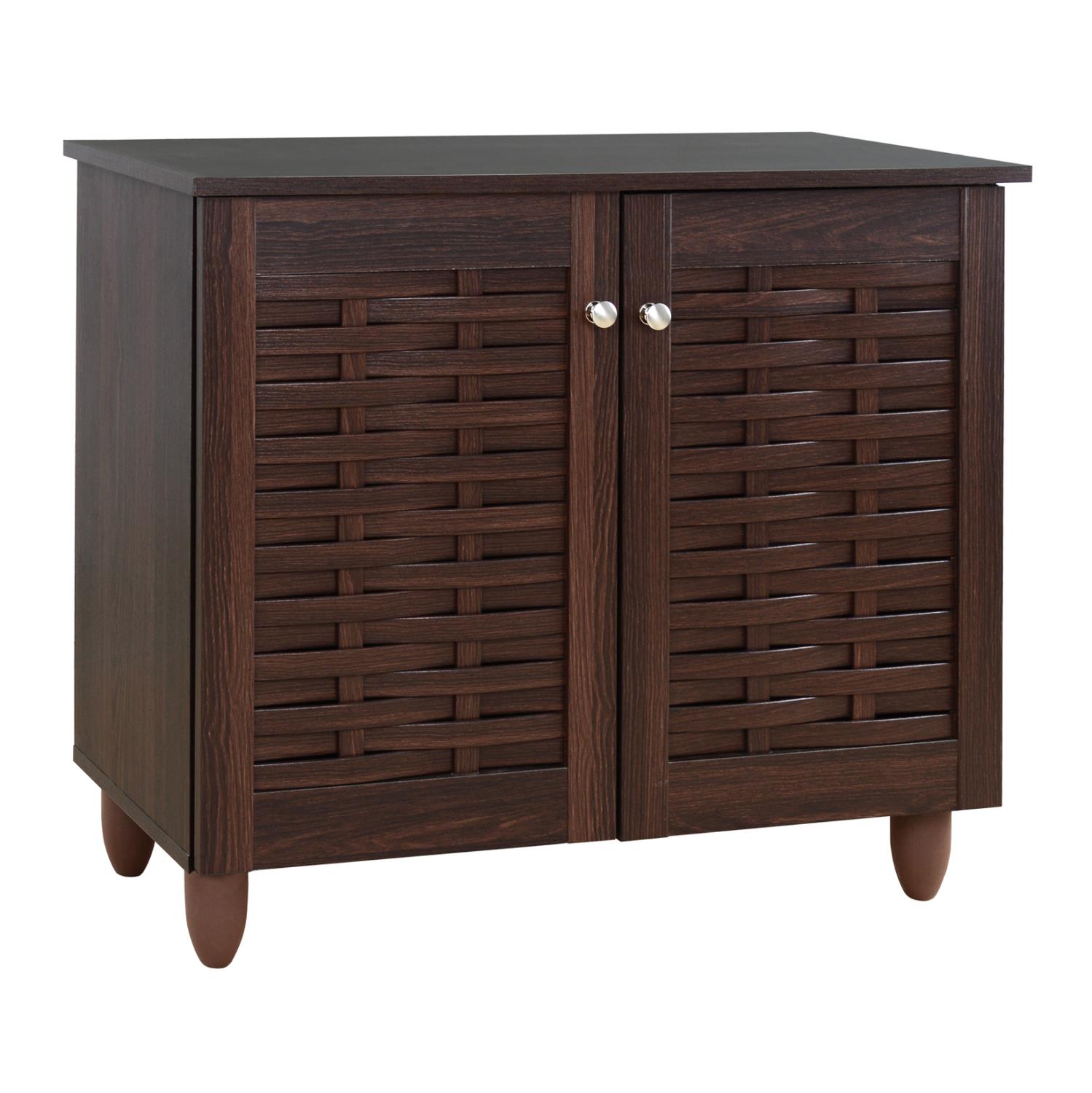 Παπουτσοθήκη CASSIOPE Ξύλινη Wenge 77x34x63Υ εκ.