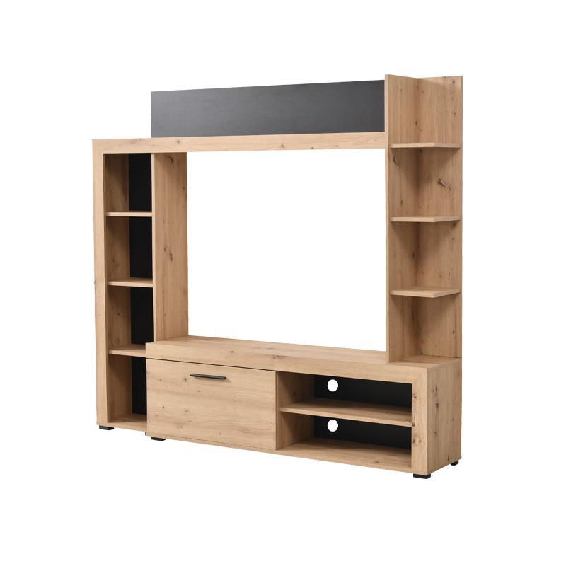Κέντρο Ψυχαγωγίας - Σύνθεση Rubi Artisan - Μαύρο 172x33x157 εκ. Κέντρο Ψυχαγωγίας - Σύνθεση Rubi Artisan - Μαύρο 172x33x157 εκ.