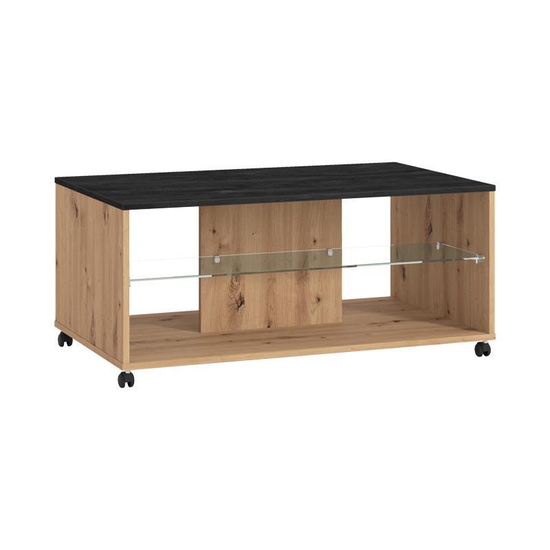 Τραπεζάκι Σαλονιού Norte Artisan Oak - Carbon 101x60x45 εκ. Τραπεζάκι Σαλονιού Norte Artisan Oak - Carbon 101x60x45 εκ.