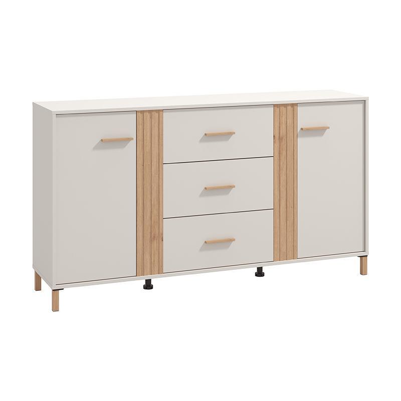 Κομότα - Μπουφές Belfort 3K3F Cashmere - Artisan 164x40x90 εκ. Κομότα - Μπουφές Belfort 3K3F Cashmere - Artisan 164x40x90 εκ.