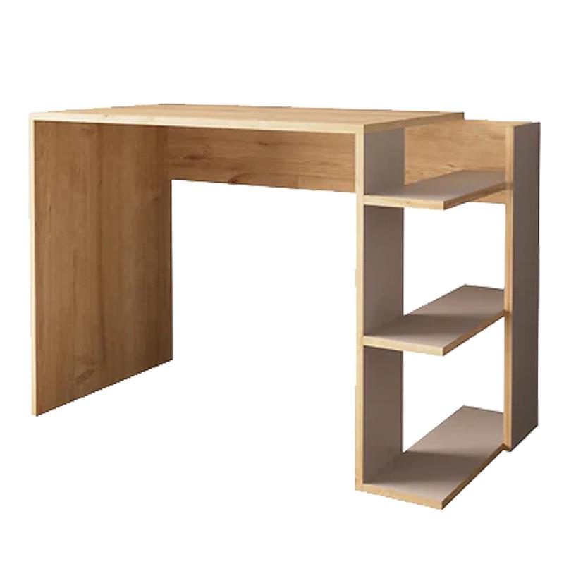 Γραφείο εργασίας Toska σε oak- sandstone απόχρωση 114x56x76εκ Γραφείο εργασίας Toska σε oak- sandstone απόχρωση 114x56x76εκ